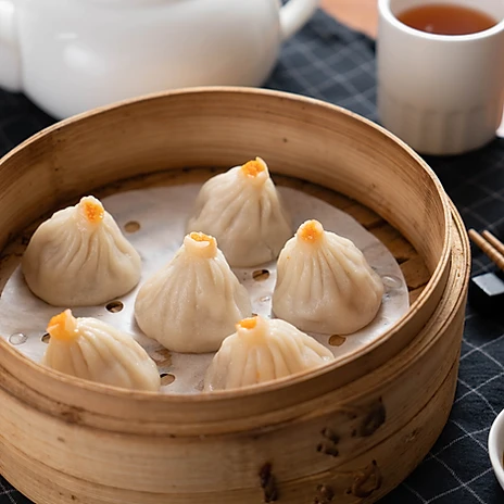 蟹粉小籠包__Shanghai Crab Meat & Pork Soup Dumpling